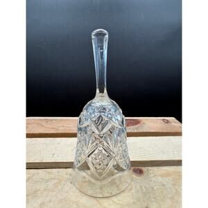 Vintage Small Cut Crystal Bell